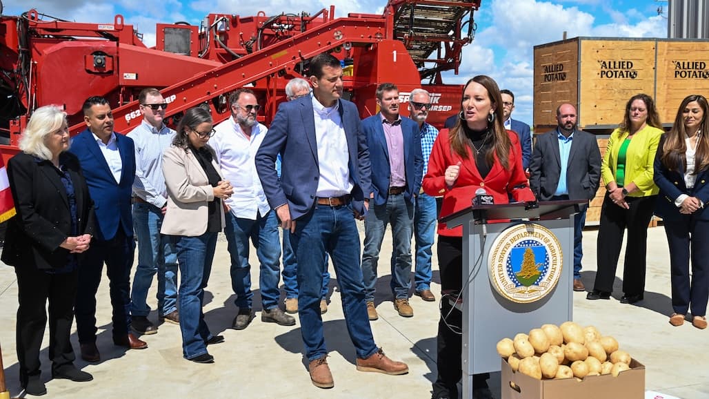 Valadao Welcomes Brooke Rollins to Bakersfield